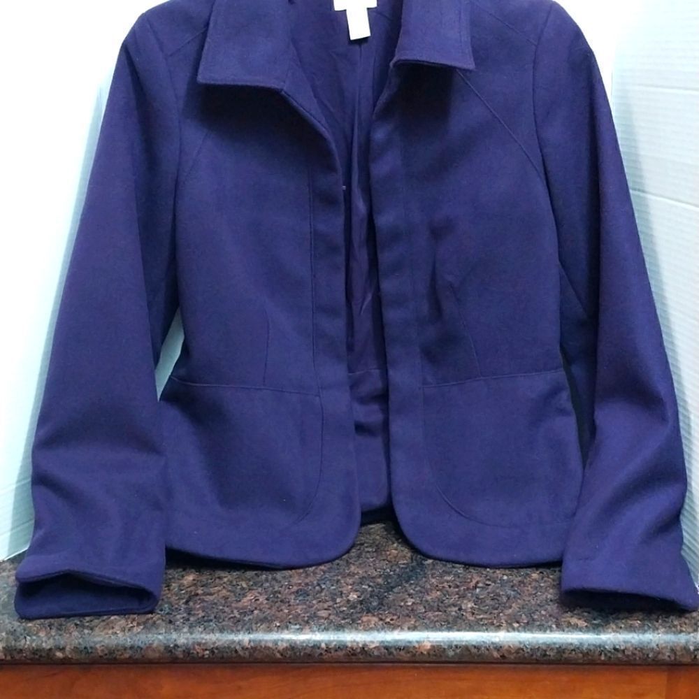 Chico's Purple Jacket...SIZE 0